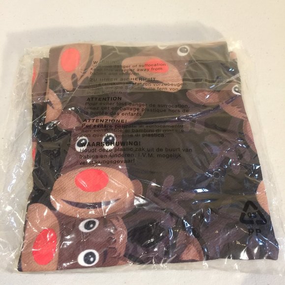 Misslook Girls Dress Christmas Holiday Rudolph Red Nosed Reindeer Size 7-8 Years - Picture 11 of 12